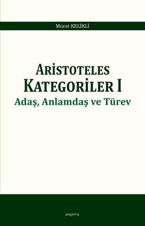 Aristoteles Kategoriler I